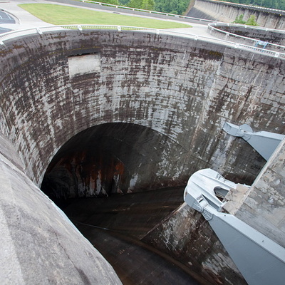 Fontana Dam - Spillway Entrance