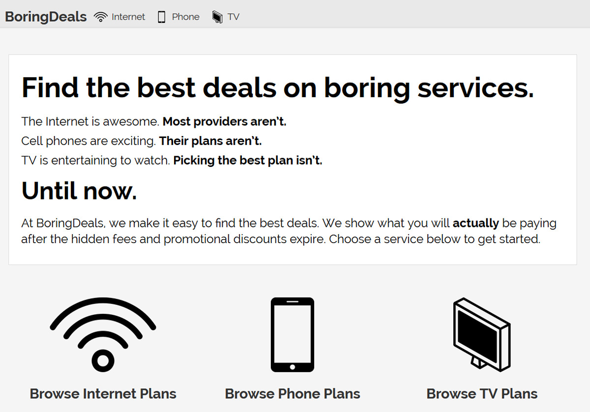 BoringDeals